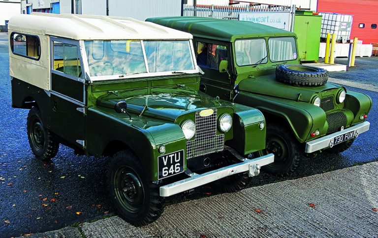 Series I Land Rover vs Austin Gipsy