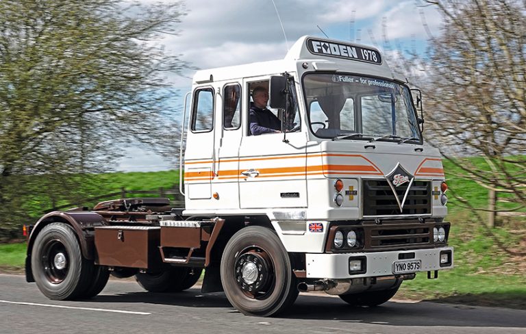 Original 1977 Foden Fleetmaster press vehicle restored