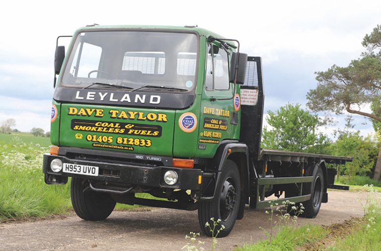 Working Leyland trucks