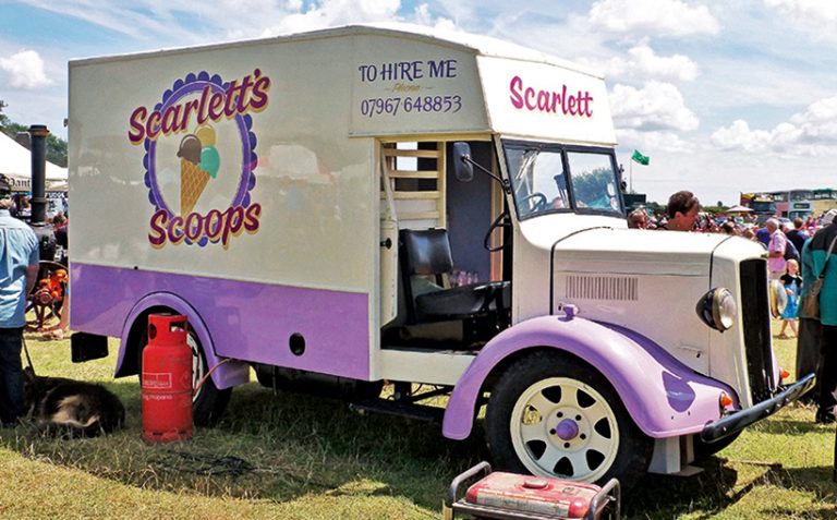 Classic mobile catering vehicles