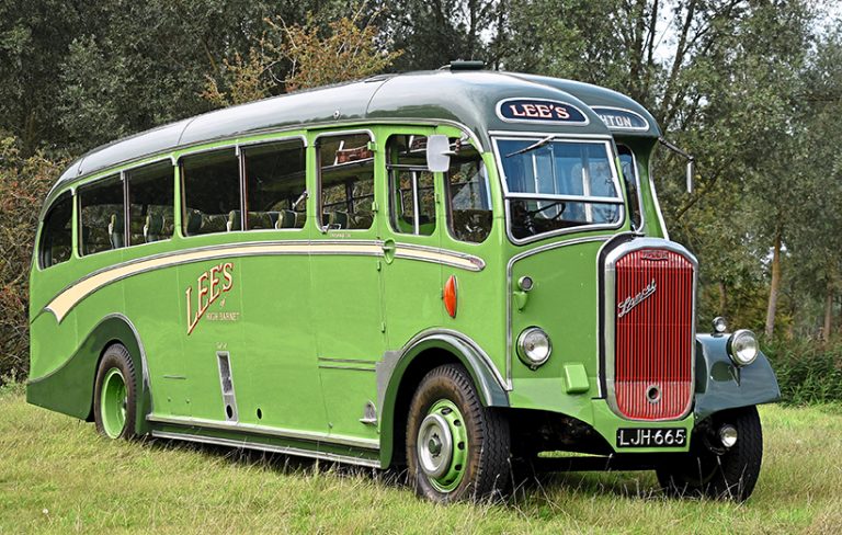 Beautifully preserved 1949 Dennis Lancet III coach