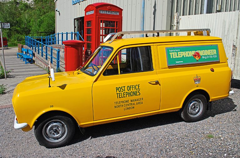 Classic 1973 Bedford HA Post Office van beautifully preserved