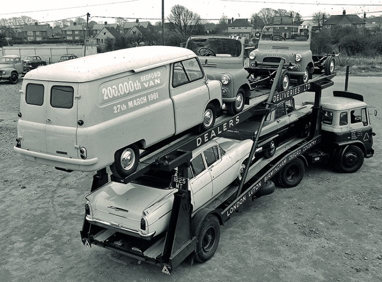 Evolution of car transporters