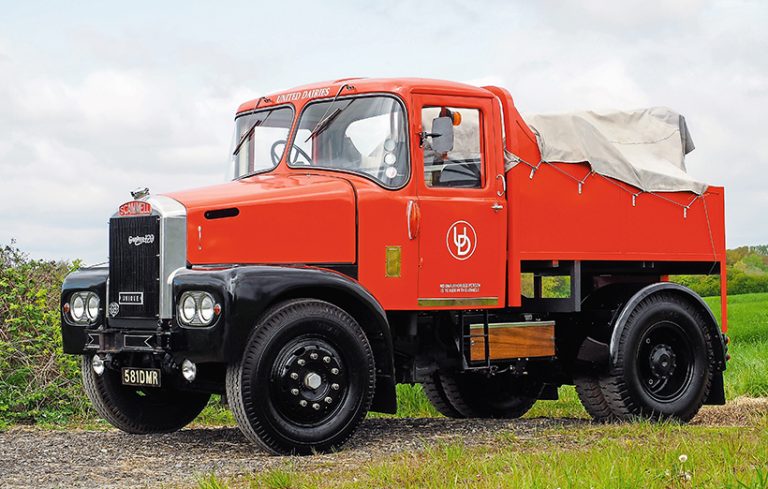 1964 Scammell Highwayman restored over eight years