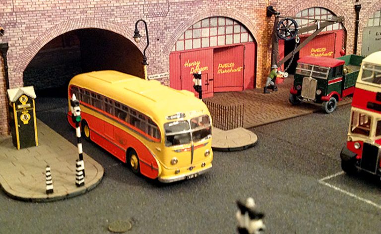 Classic vehicle dioramas