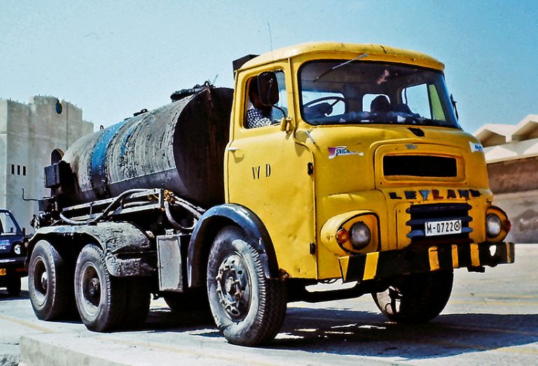 British lorries in Malta