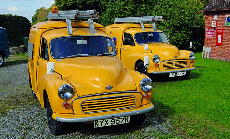 Morris Minor GPO and PO vans